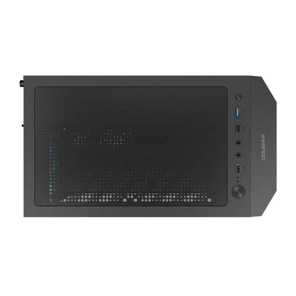 Cougar MX110 RGB Mid Tower ATX PC Gaming Case with 4 Pre-Installed RGB Fans