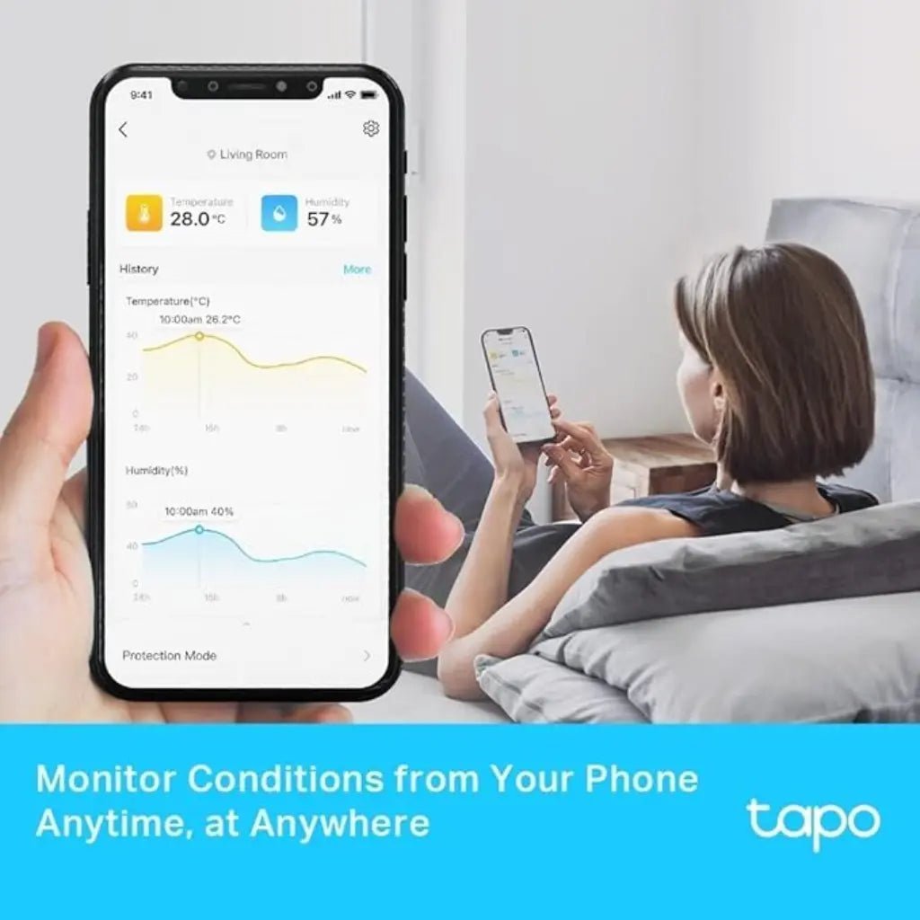 TP-Link Tapo T315 Smart Temperature and Humidity Monitor with 2.7-inch E-Ink Display and High-Accuracy Sensor TP-Link Tapo T315 Smart Temperature and Humidity Monitor with 2.7-inch E-Ink Display and High-Accuracy Sensor