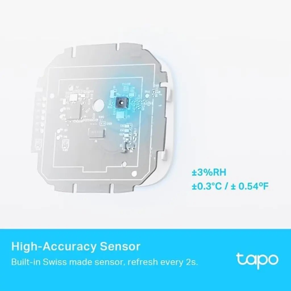 TP-Link Tapo T315 Smart Temperature and Humidity Monitor with 2.7-inch E-Ink Display and High-Accuracy Sensor TP-Link Tapo T315 Smart Temperature and Humidity Monitor with 2.7-inch E-Ink Display and High-Accuracy Sensor