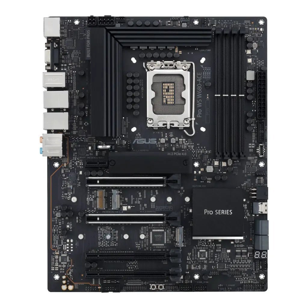 ASUS Pro WS W680-ACE LGA1700 DDR5 Workstation Motherboard with ECC Memory Support
