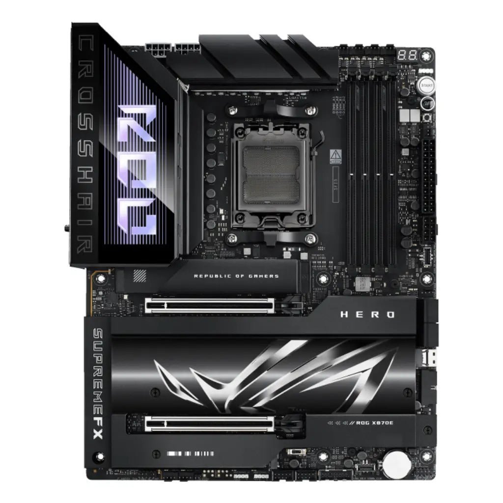 ASUS ROG Crosshair X870E Hero AMD AM5 ATX Motherboard with DDR5