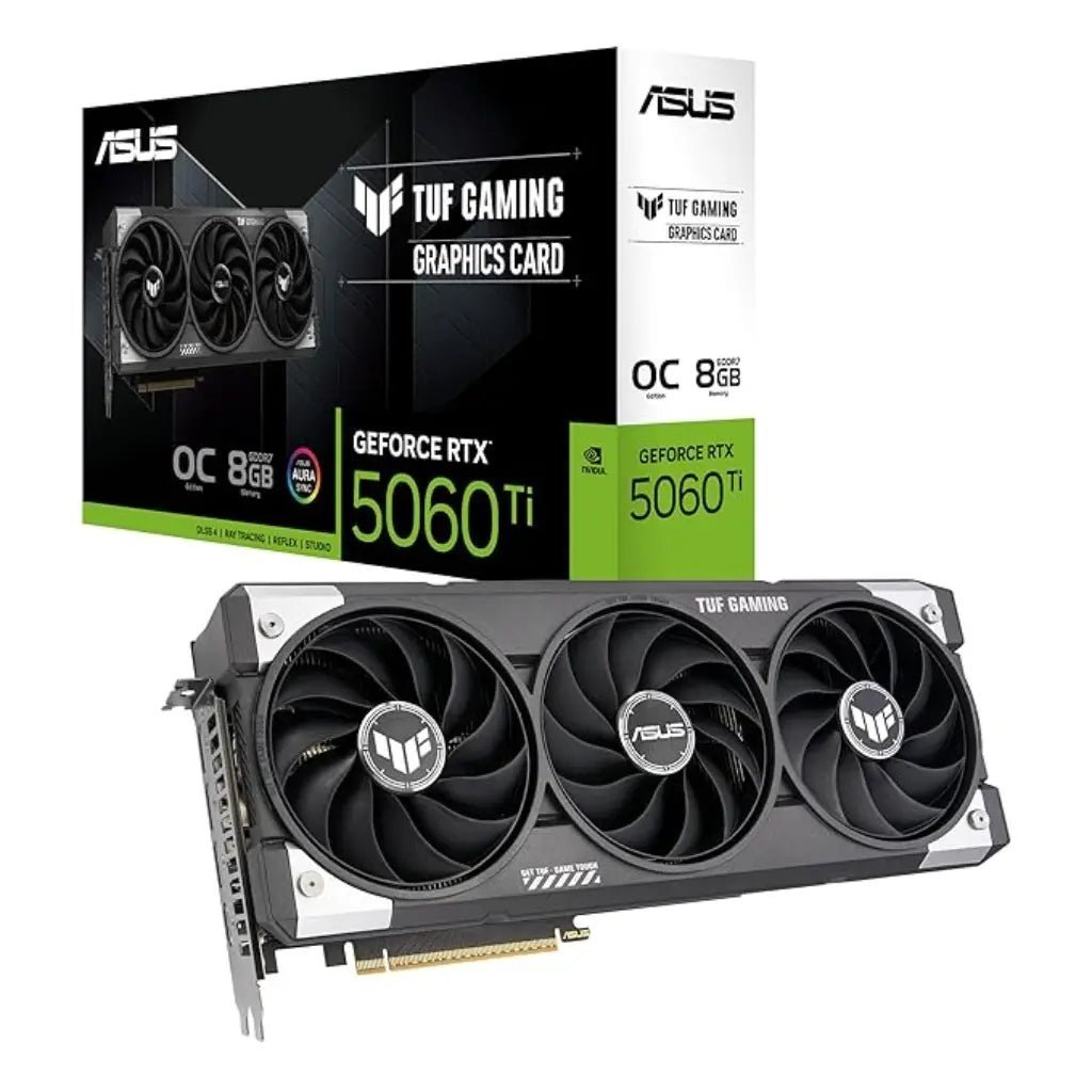 ASUS TUF Gaming NVIDIA GeForce RTX 5060 Ti 8GB GDDR7 Overclocked Graphics Card