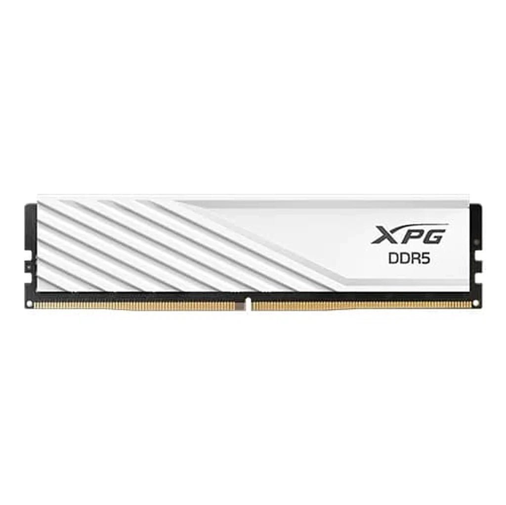 XPG LANCER BLADE 16GB (1x16GB) DDR5 6000MHz CL36 Low-Profile Gaming Desktop RAM - White