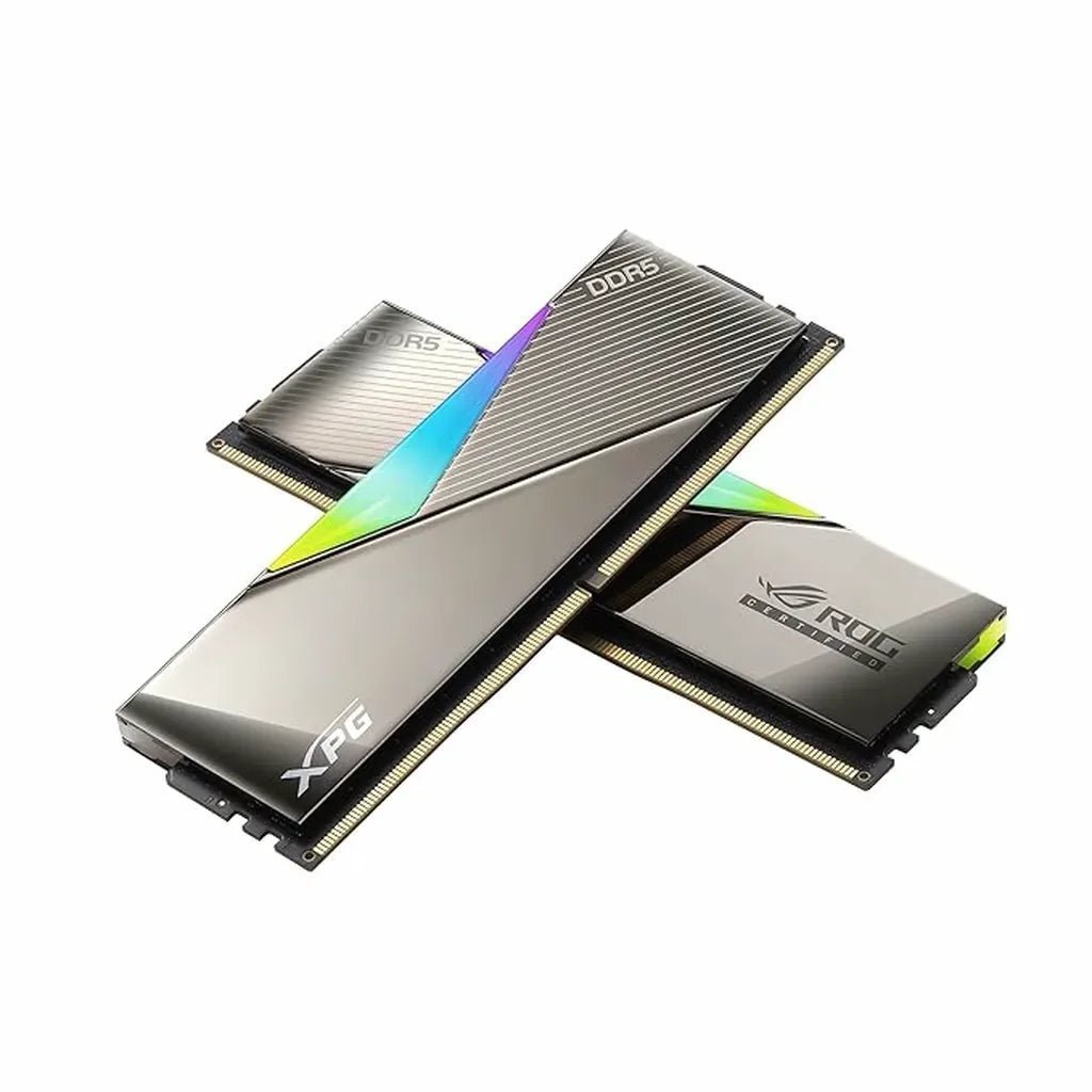 XPG LANCER ROG Certified 48GB (2x24GB) DDR5 7200MHz CL34 RGB High-Performance Gaming Desktop Memory Kit
