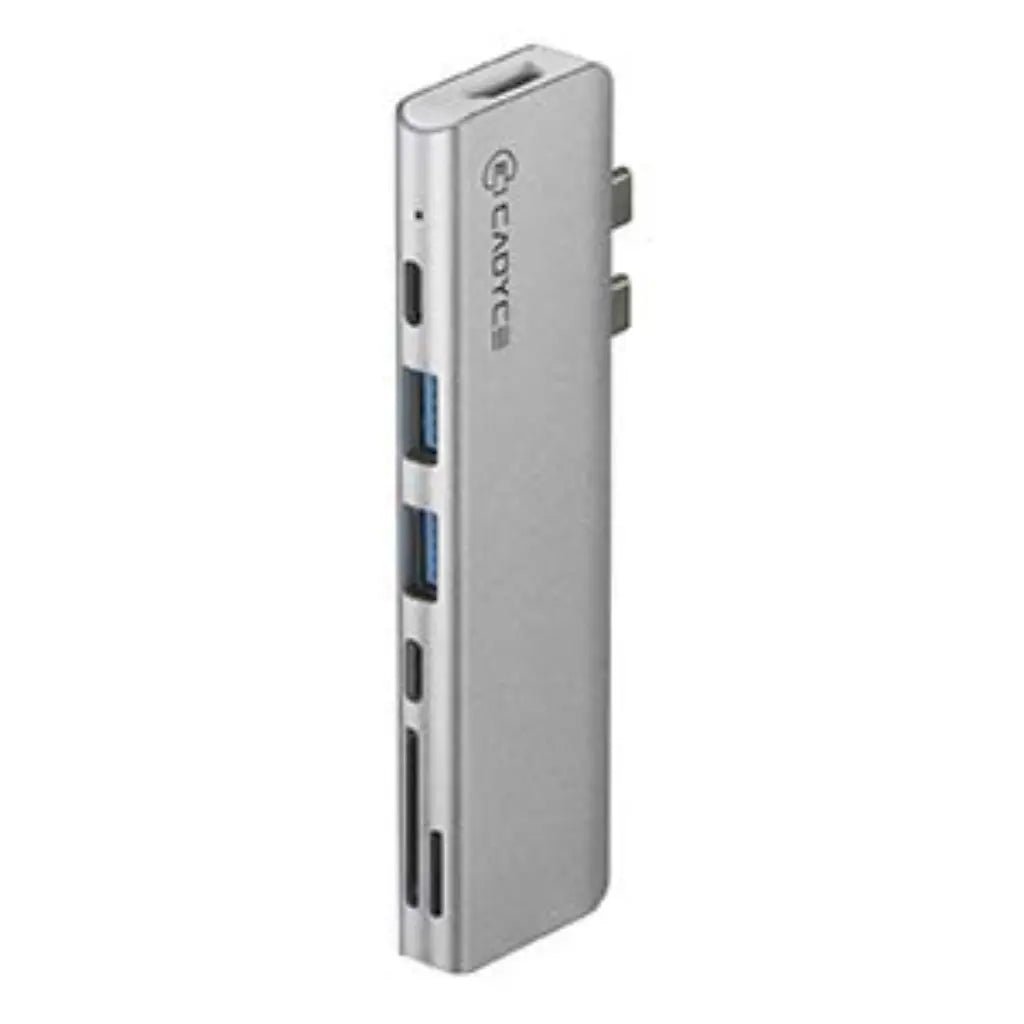 Cadyce CA-C3MDS Dual USB-C Mini Docking Station with 4K HDMI