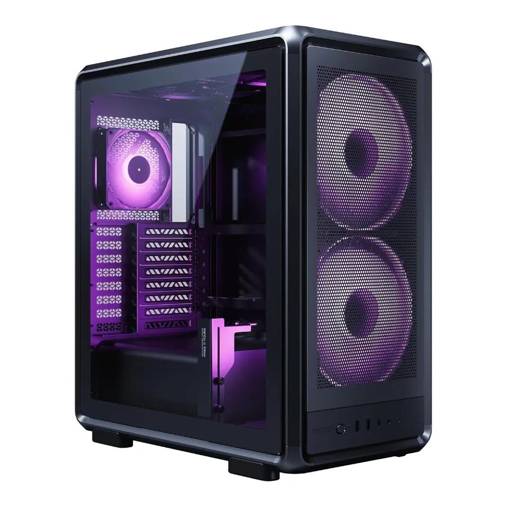 Cooler Master MasterFrame 500 Mesh ARGB Open-Frame Mid-Tower PC Case - Black