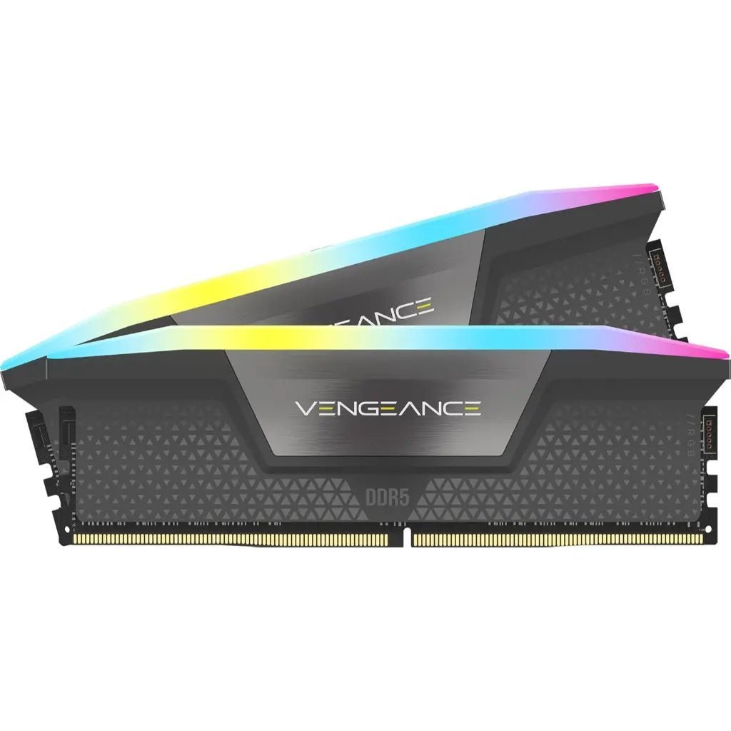 Corsair Vengeance RGB 96GB (2x48GB) DDR5 6000MHz CL36 High-Performance Gaming Desktop Memory Kit