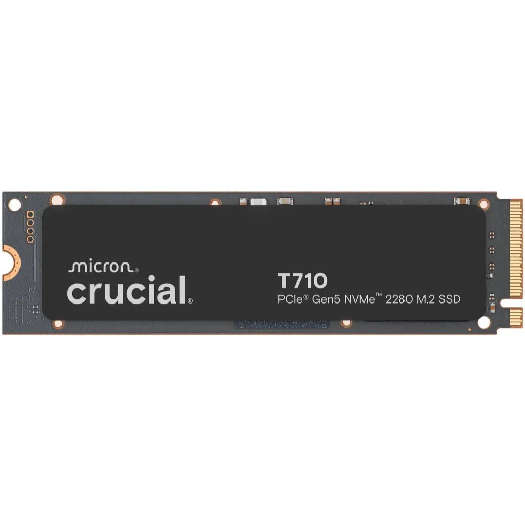 Crucial T710 1TB PCIe Gen5 NVMe M.2 2280 Internal Solid State Drive