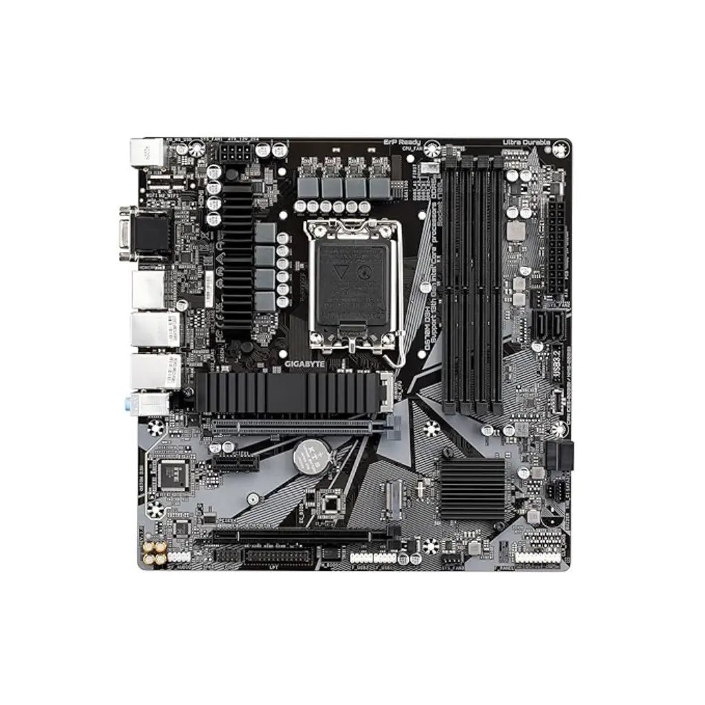 Gigabyte Q670M D3H DDR4 Intel Q670 LGA1700 Micro-ATX Motherboard for Business and Enterprise