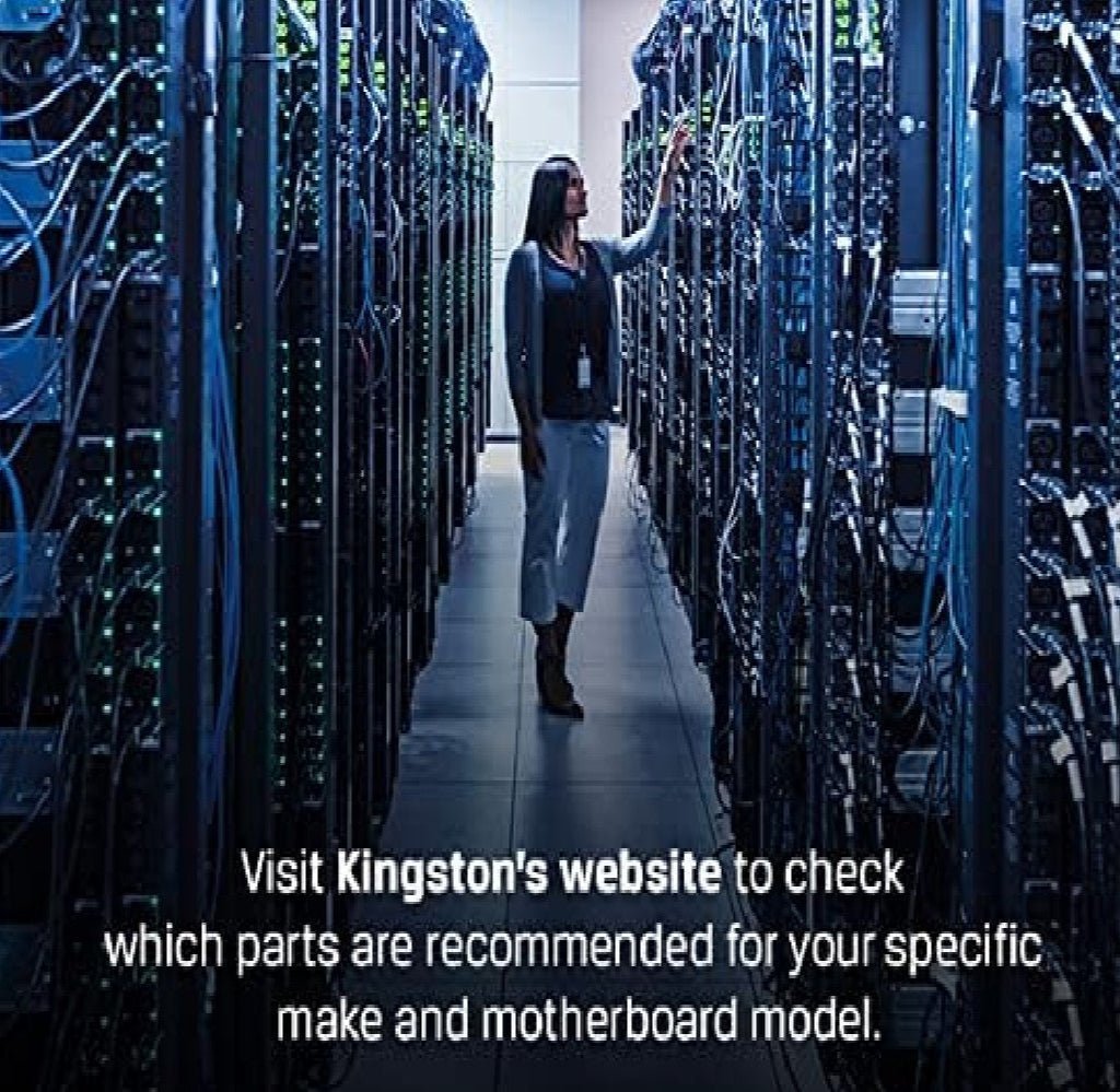 Kingston 32GB DDR5 5200MHz ECC Registered DIMM Server Memory Module for Workstations and NAS
