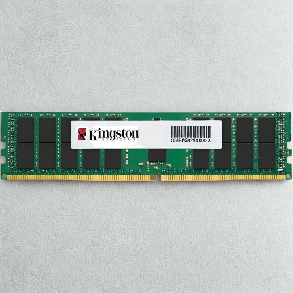 Kingston 32GB DDR5 5200MHz ECC Registered DIMM Server Memory Module for Workstations and NAS
