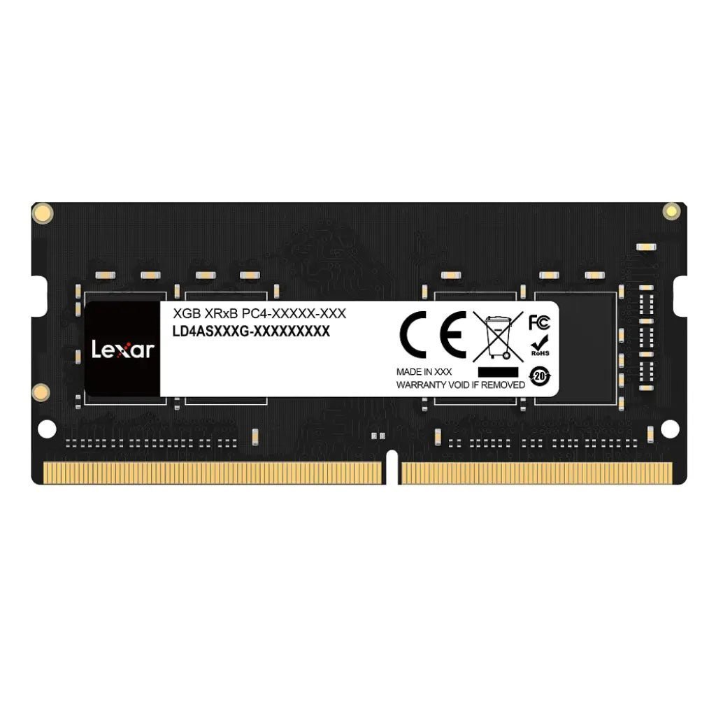 Lexar 32GB DDR4 3200MHz CL22 260-Pin SODIMM Laptop Memory Module