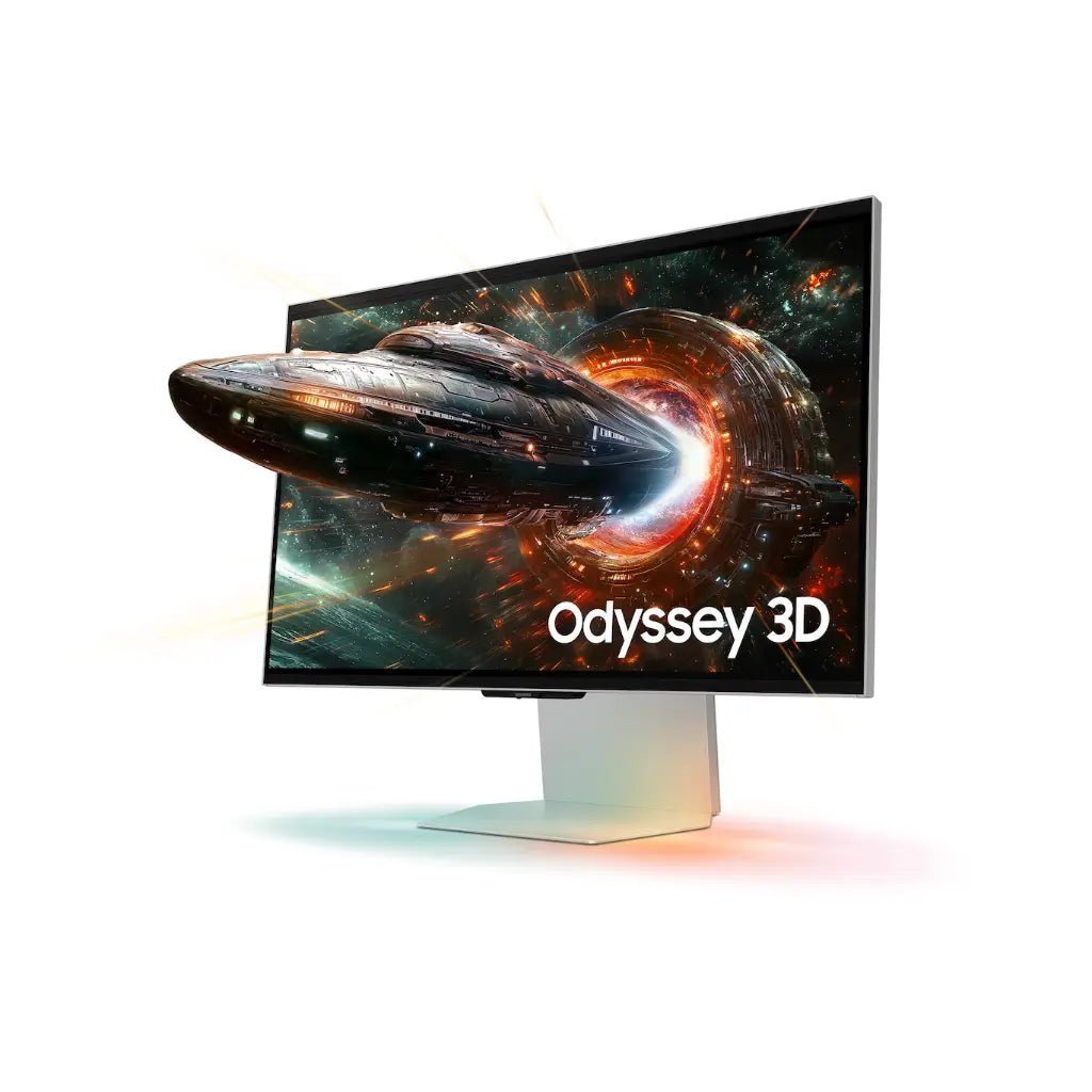 Samsung 27-inch Odyssey 4K UHD 165Hz Gaming Monitor with AI-Powered 3D Video Conversion (LS27FG900XWXXL)