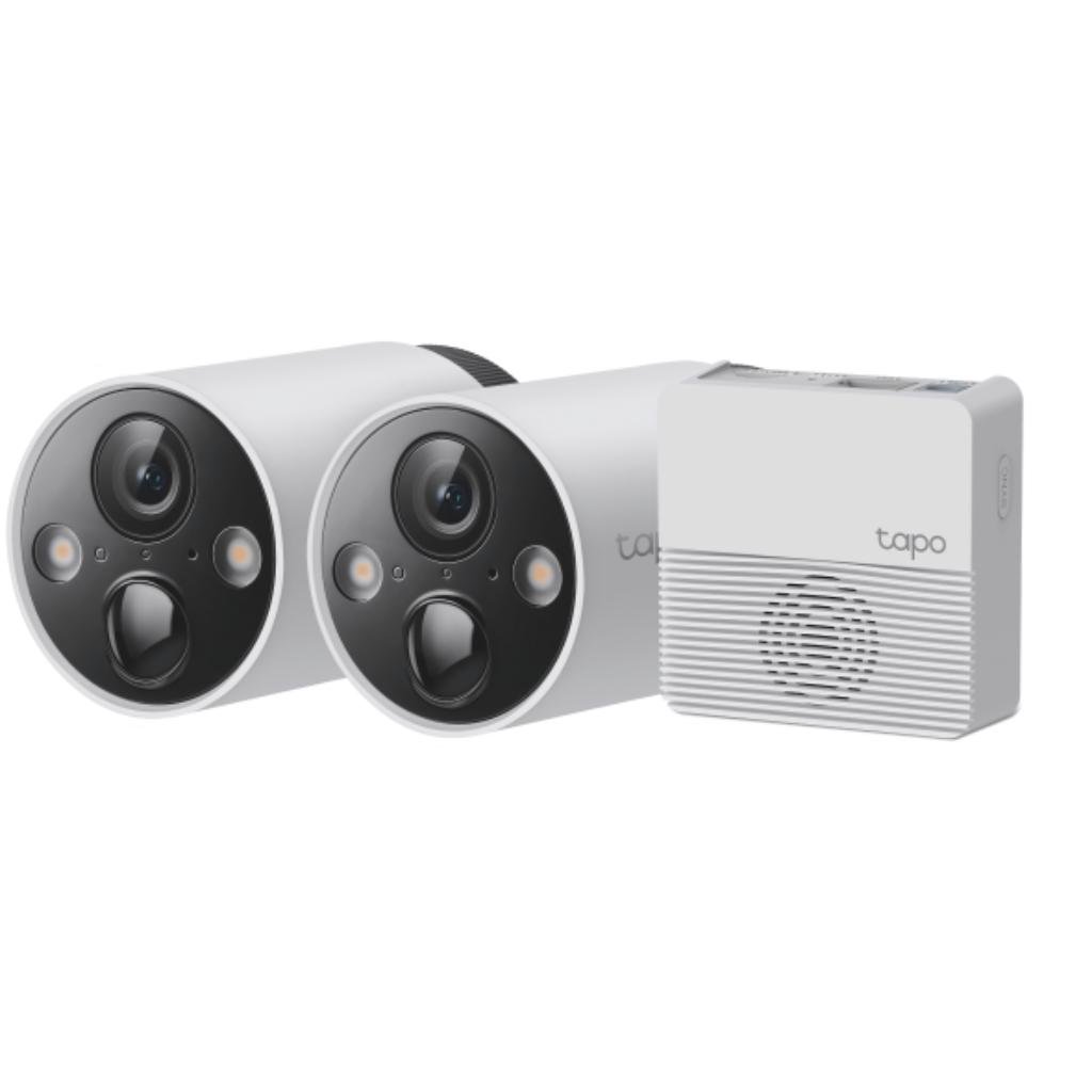 TP-Link Tapo C420S2 2K QHD Wire-Free Smart Wi-Fi Security Camera System - 2 Camera Kit
