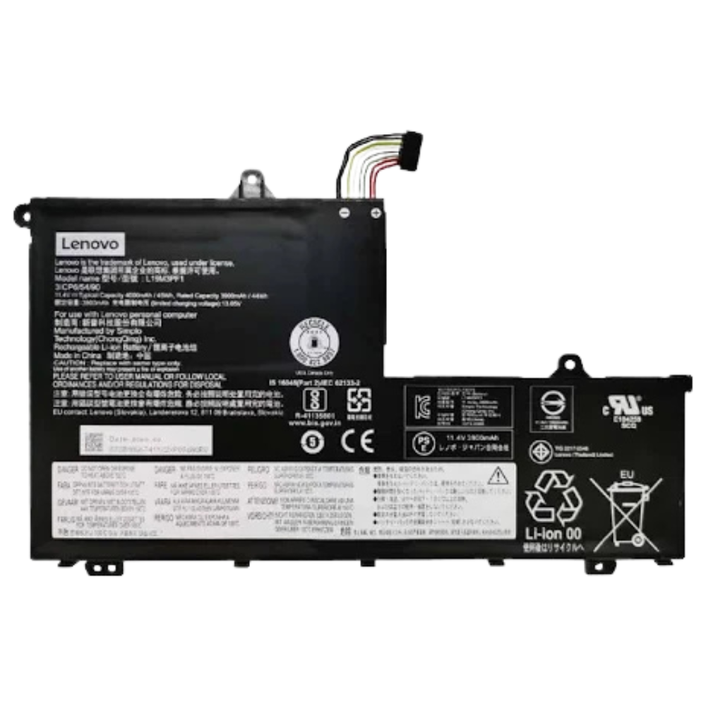 Lenovo L19C3PF1 Original 3950mAh 11.52V 45Wh 3-Cell Replacement Laptop Battery Lenovo L19C3PF1 Original 3950mAh 11.52V 45Wh 3-Cell Replacement Laptop Battery