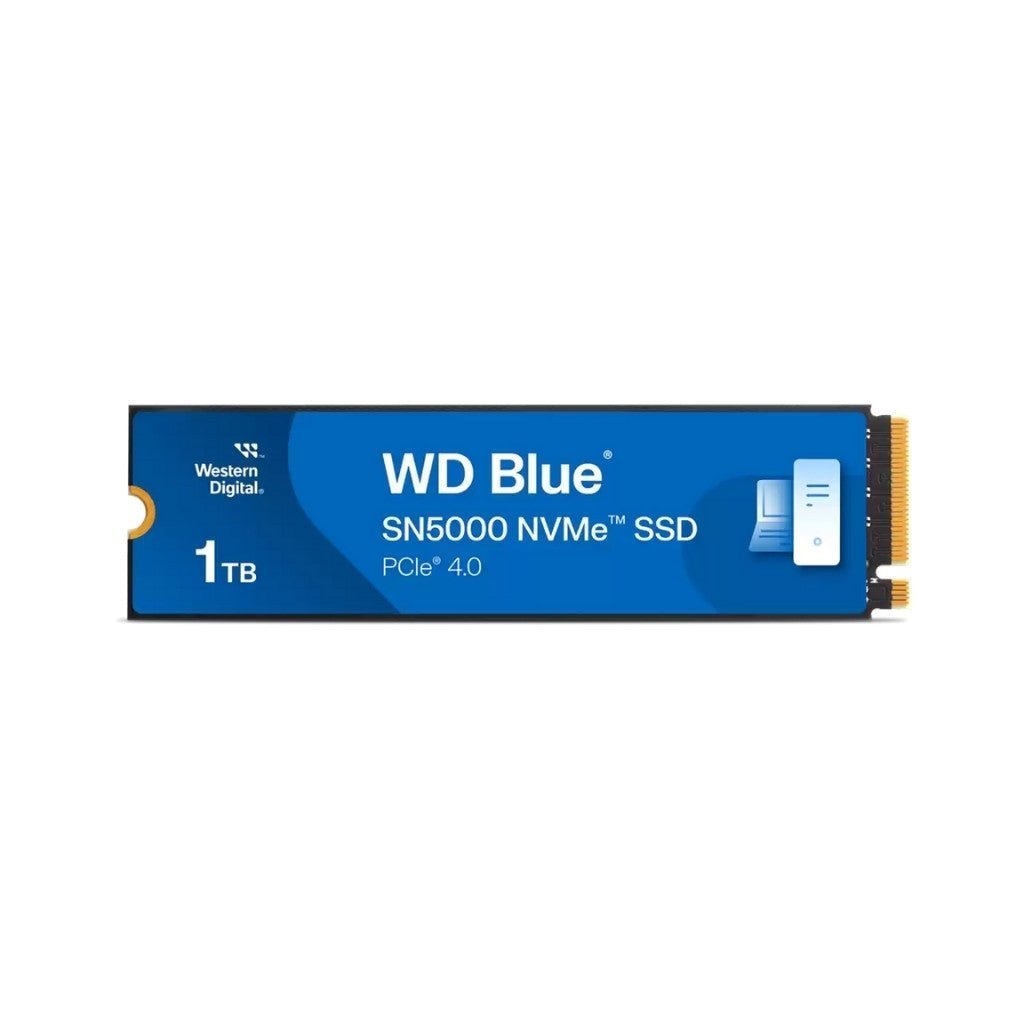 WD Blue SN5000 1TB NVMe M.2 2280 PCIe Gen4 SSD - 5150MB/s Read Speed