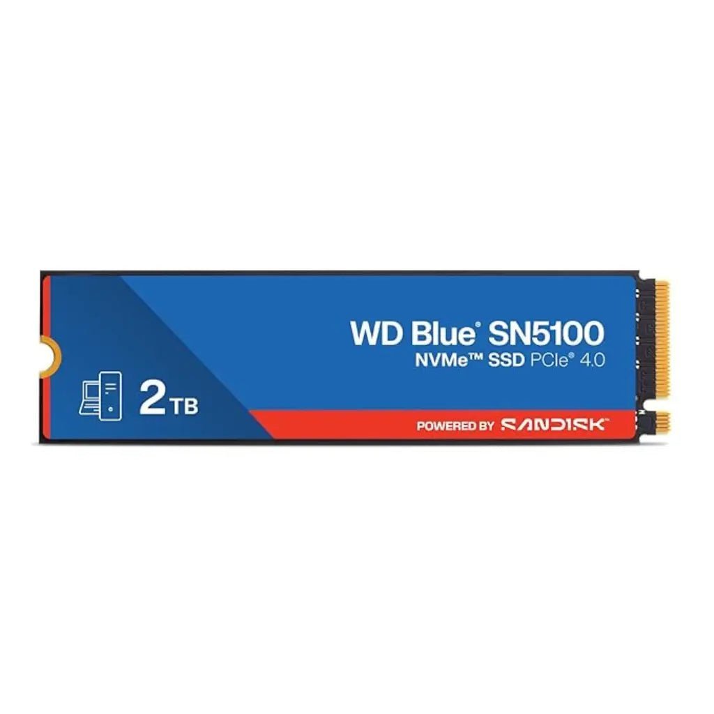WD Blue SN5100 2TB NVMe M.2 2280 PCIe Gen4 Internal Solid State Drive