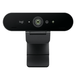 Logitech MX Brio 4K Ultra HD Pro Business Webcam with Dual Noise-Reducing Microphones