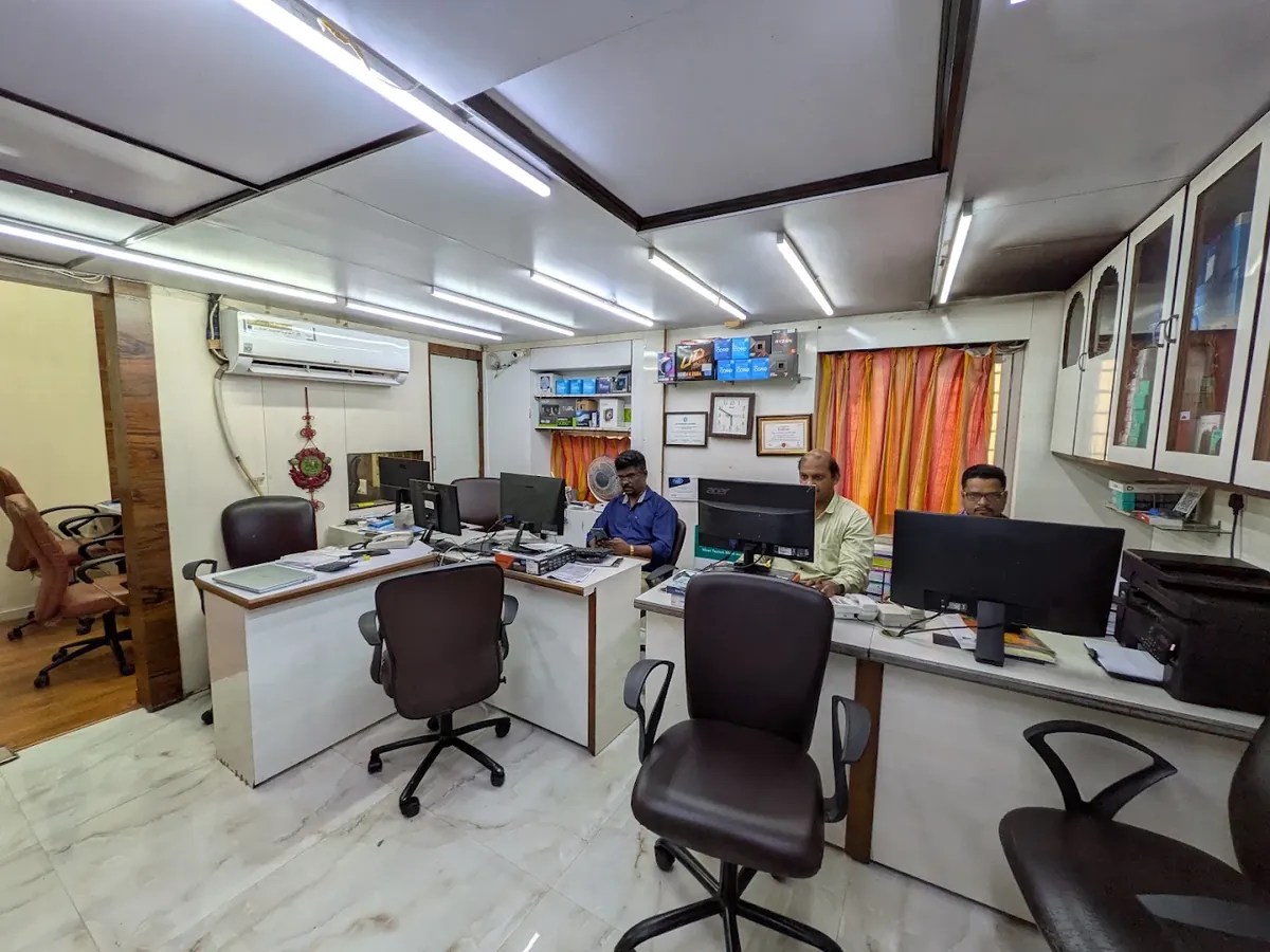 Inside Computer Selection store and office at Lamington Road, Mumbai