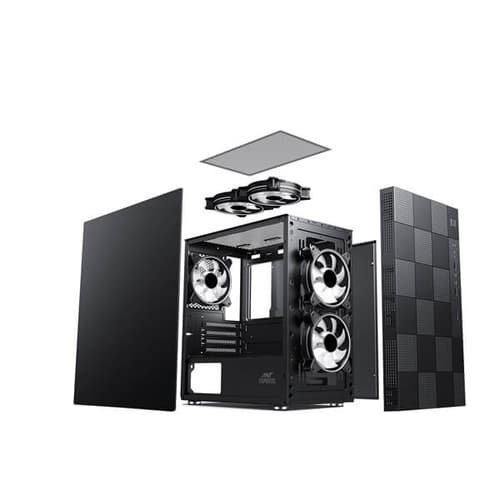 Ant Esports Elite 1000 PS M-ATX Mini Tower Gaming PC Cabinet - Image 5