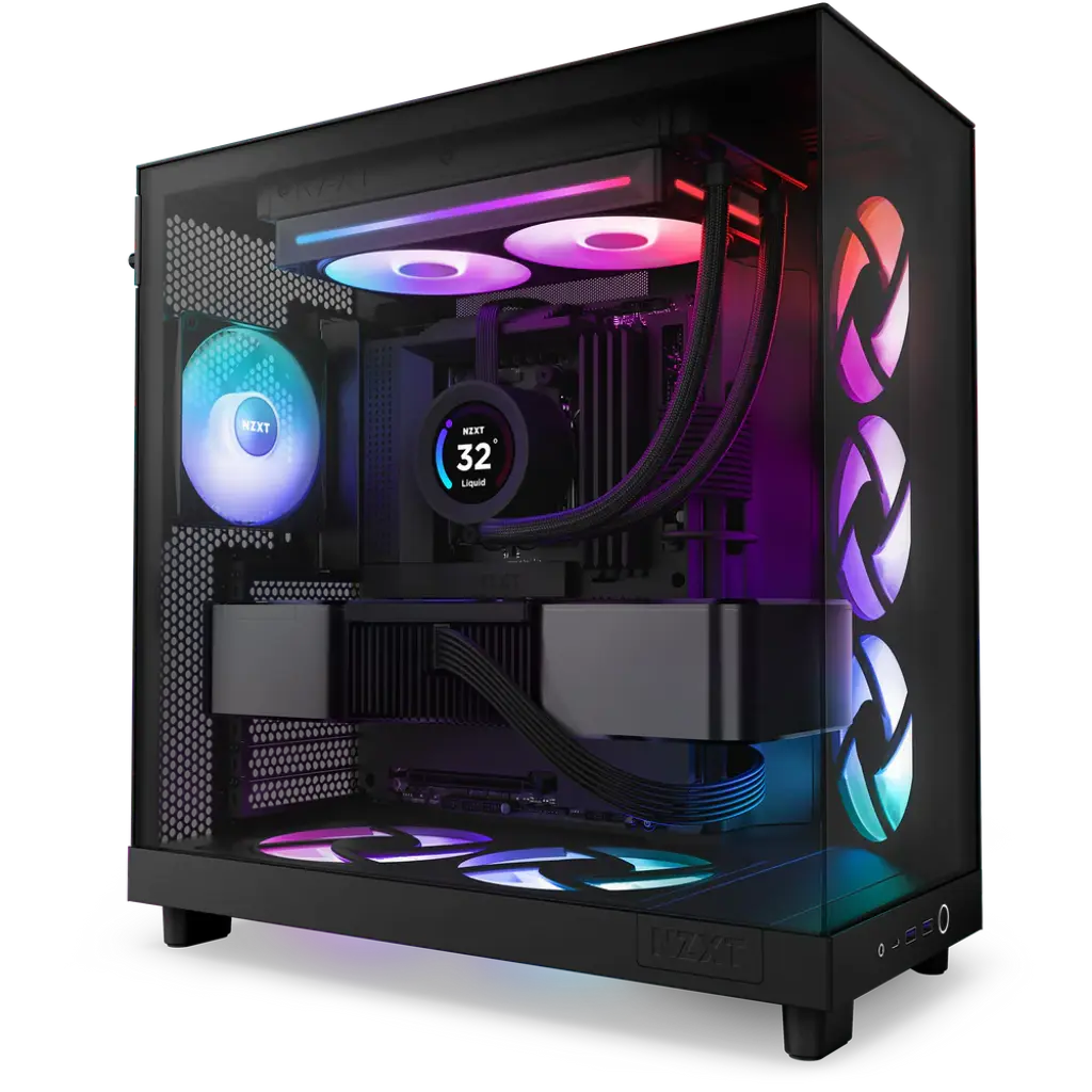 NZXT F280 RGB Core 280mm Single-Frame High-Performance Cooling Fan Unit