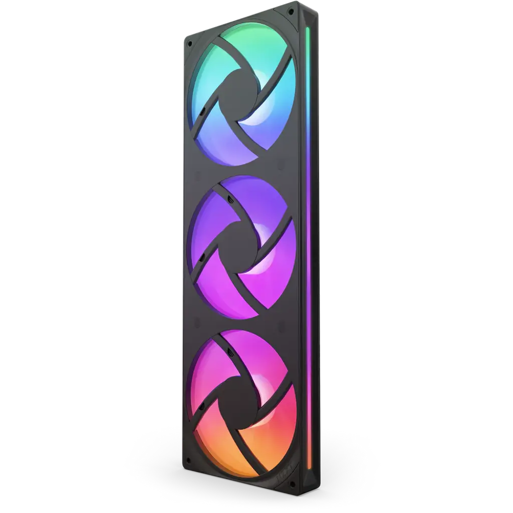 NZXT F360 RGB Core 360mm Single-Frame Triple Fan Unit with Integrated Lighting NZXT F360 RGB Core 360mm Single-Frame Triple Fan Unit with Integrated Lighting