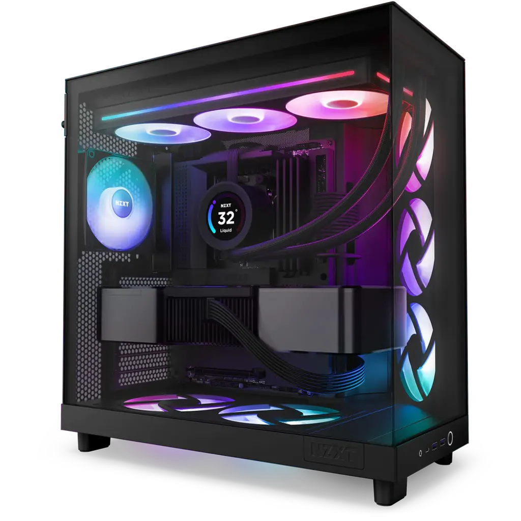 NZXT F360 RGB Core 360mm Single-Frame Triple Fan Unit with Integrated Lighting NZXT F360 RGB Core 360mm Single-Frame Triple Fan Unit with Integrated Lighting