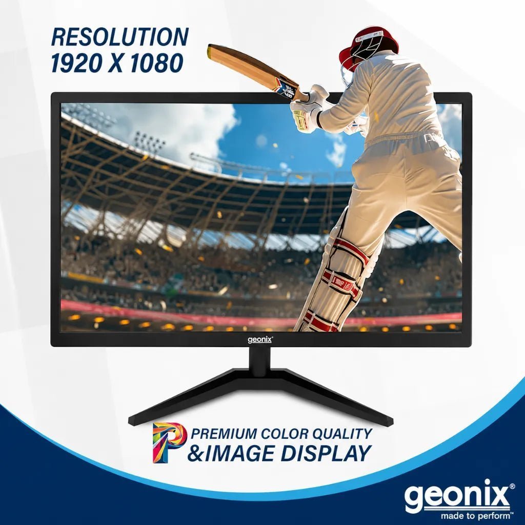 Geonix 24-Inch Full HD LED Monitor (1920x1080) with HDMI and VGA Connectivity Geonix 24-Inch Full HD LED Monitor (1920x1080) with HDMI and VGA Connectivity