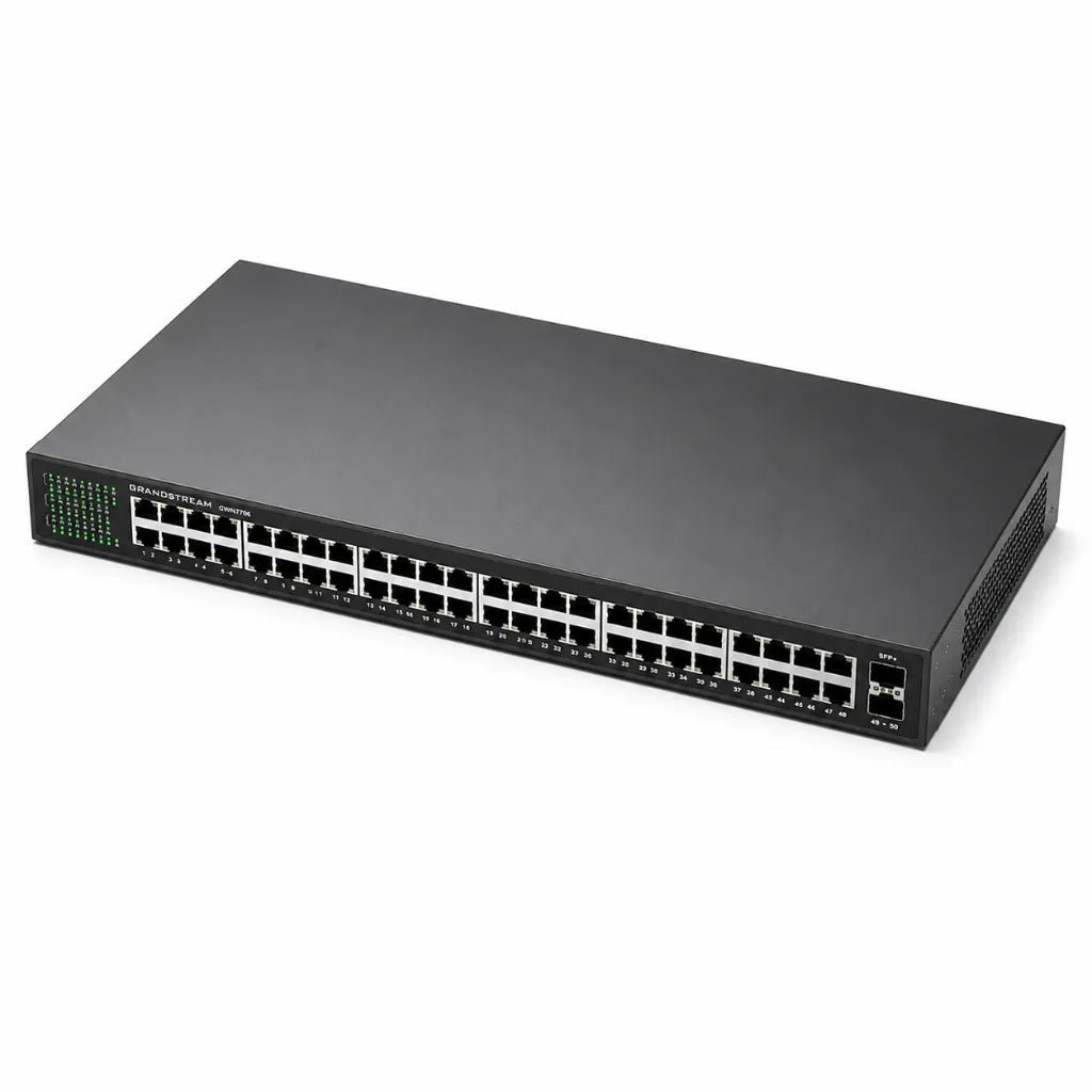 Grandstream GWN7706 48-Port Gigabit Ethernet Network Switch with 2 SFP Uplink Ports Grandstream GWN7706 48-Port Gigabit Ethernet Network Switch with 2 SFP Uplink Ports