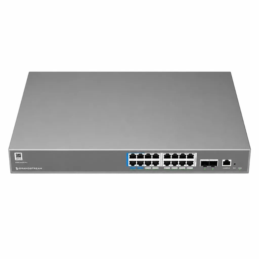 Grandstream GWN7802P 16-Port Gigabit Layer 2++ Managed PoE+ Network Switch Grandstream GWN7802P 16-Port Gigabit Layer 2++ Managed PoE+ Network Switch